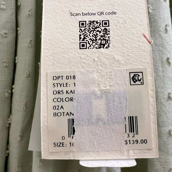 NWT Alex Marie Kaia Mockneck Tiered Midi Dress - Picture 10 of 11